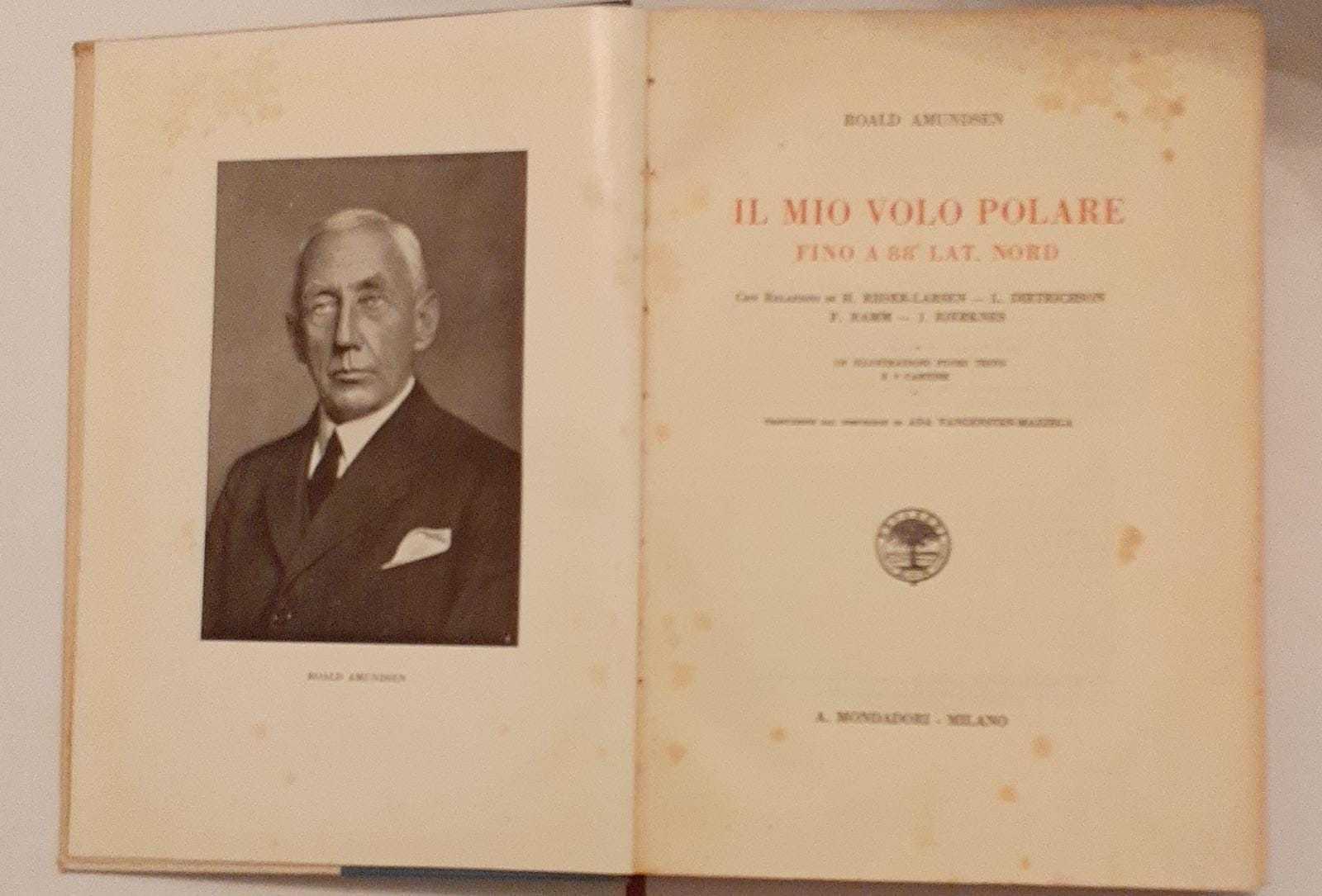 Il mio volo polare fino al 88° lat.nord - copertina