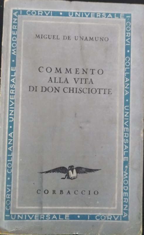 Commento alla vita di Don Chisciotte - copertina