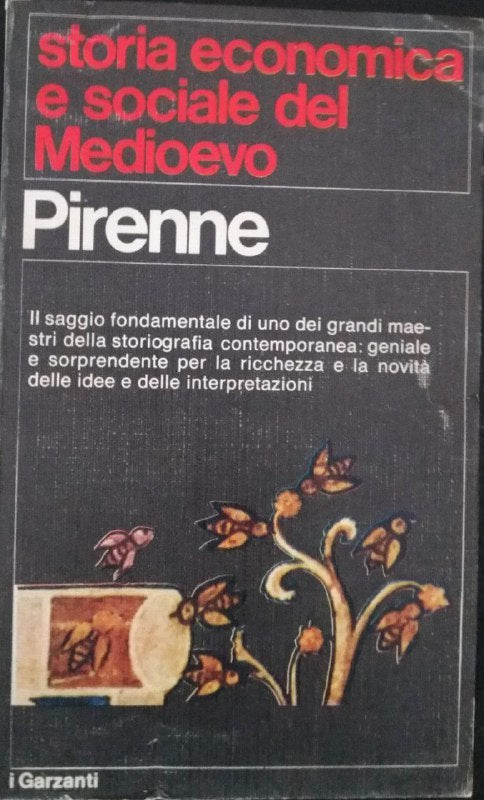 Storia economica e sociale del Medioevo - copertina