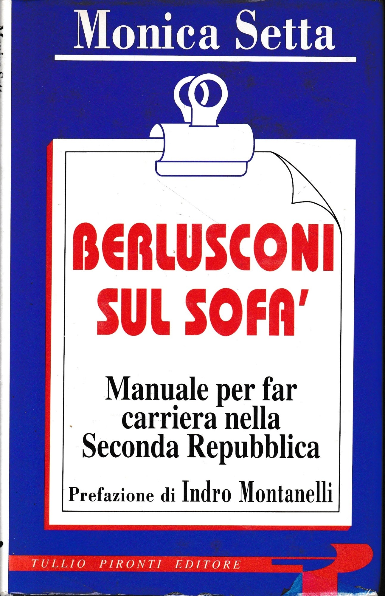 Berlusconi sul sofà - copertina