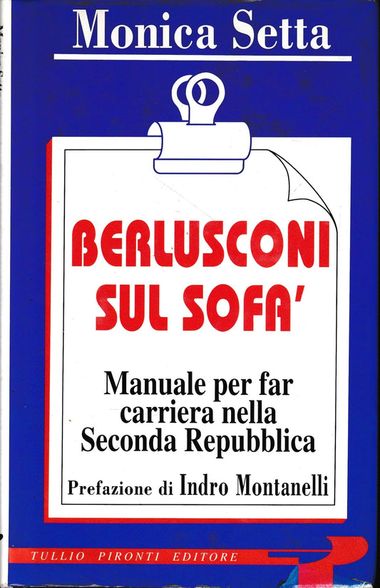 Berlusconi sul sofà - copertina
