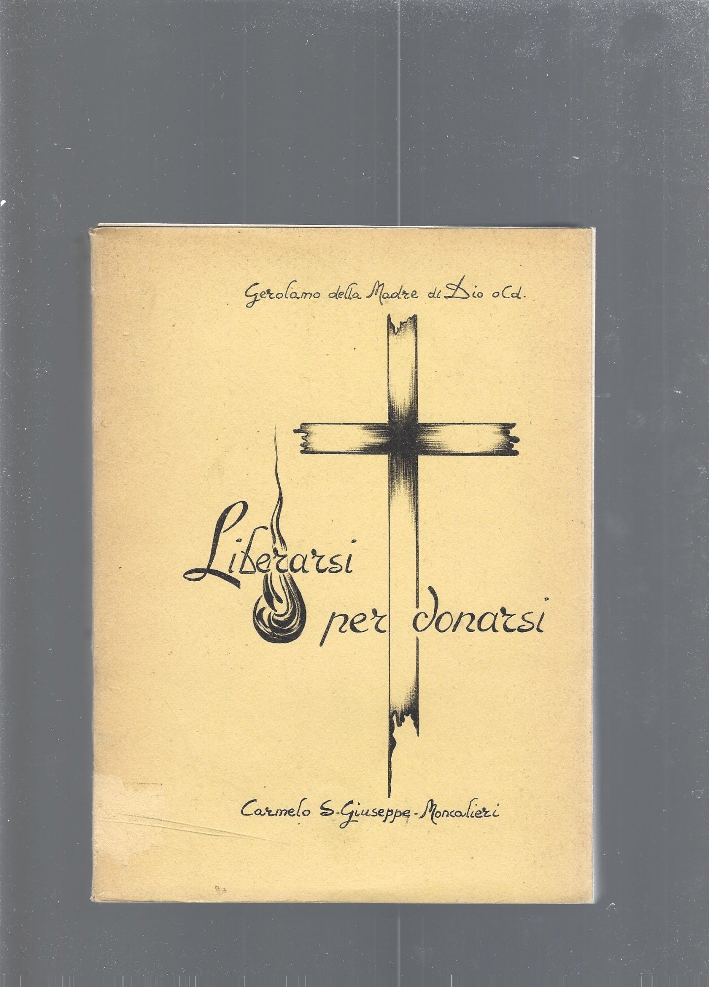 Liberarsi per donarsi - copertina