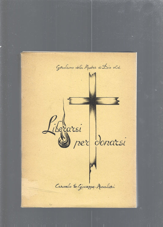Liberarsi per donarsi - copertina