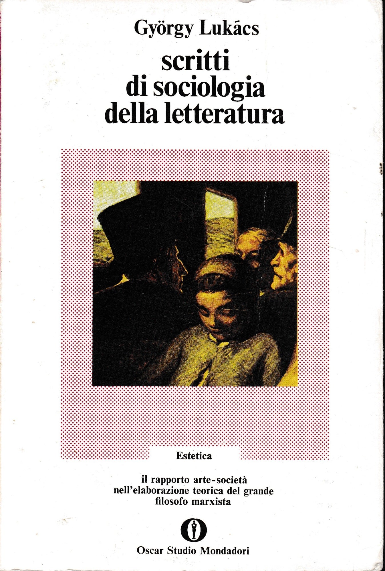 Scritti di sociologia della letteratura - copertina