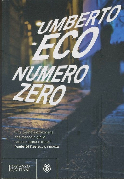 Numero Zero - copertina