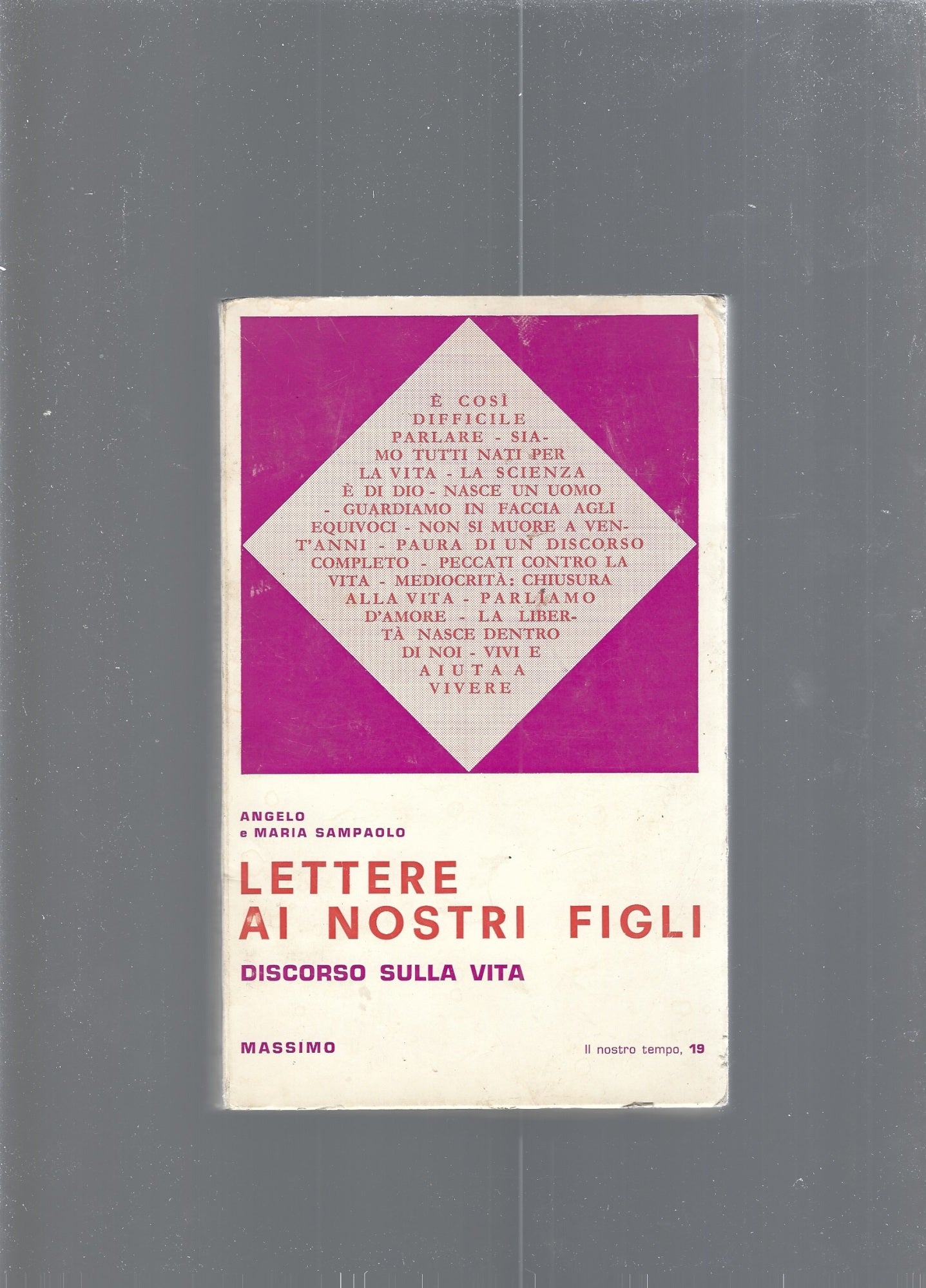 Lettere ai nostri figli - copertina