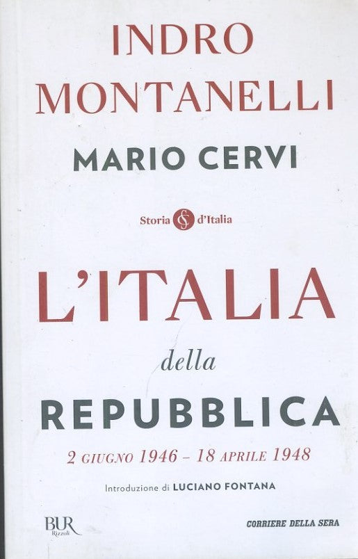 L'Italia della repubblica - copertina