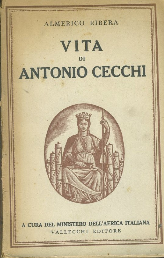 Vita di Antonio Cecchi - copertina