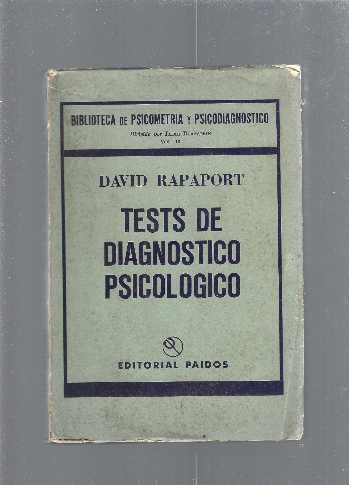 Tests de diagnostico psicologico - copertina