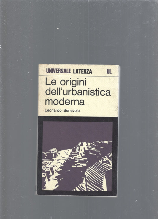 Le origini dell\'urbanistica moderna - copertina