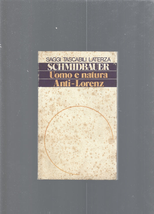 Uomo e natura Anti- Lorenz - copertina