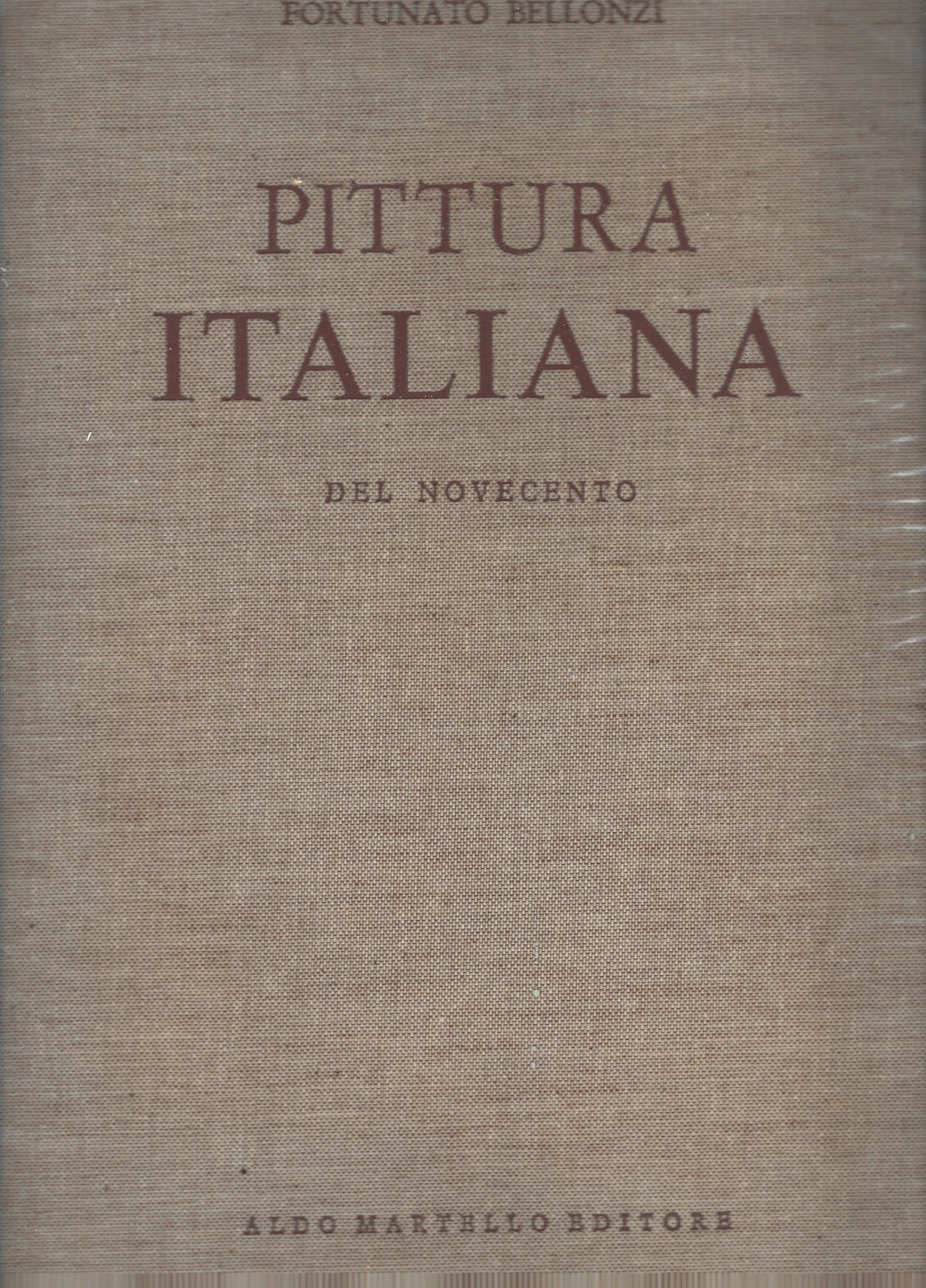 Pittura italiana del Novecento - copertina