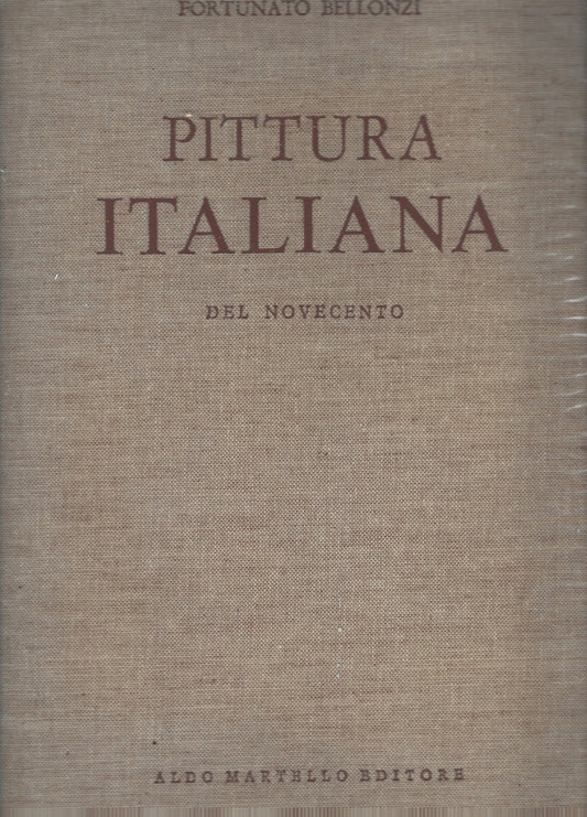 Pittura italiana del Novecento - copertina