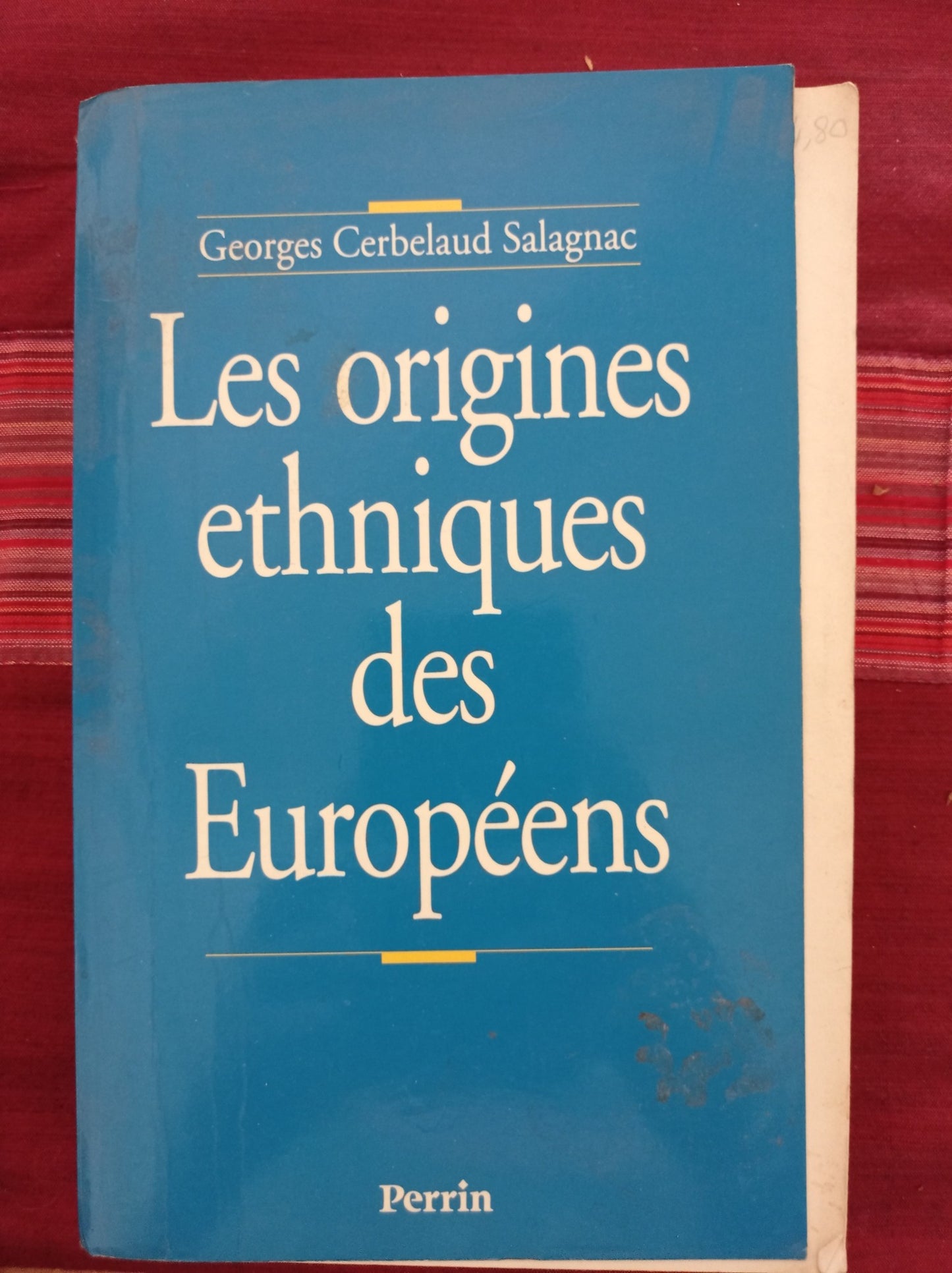 Les origines ethniques des Européens - copertina