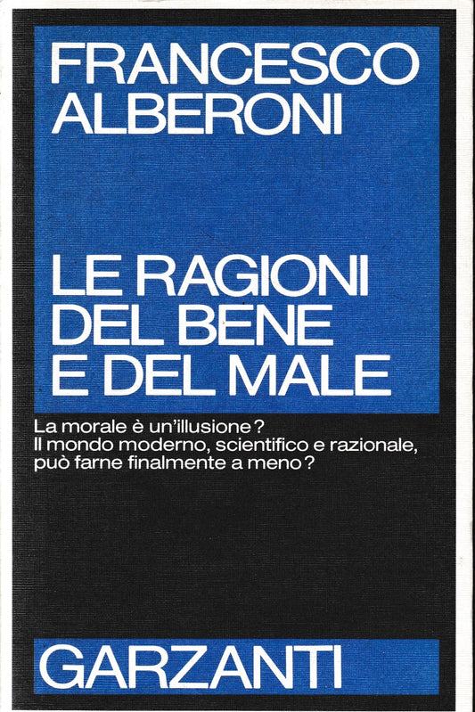 Le ragioni del bene e del male - copertina