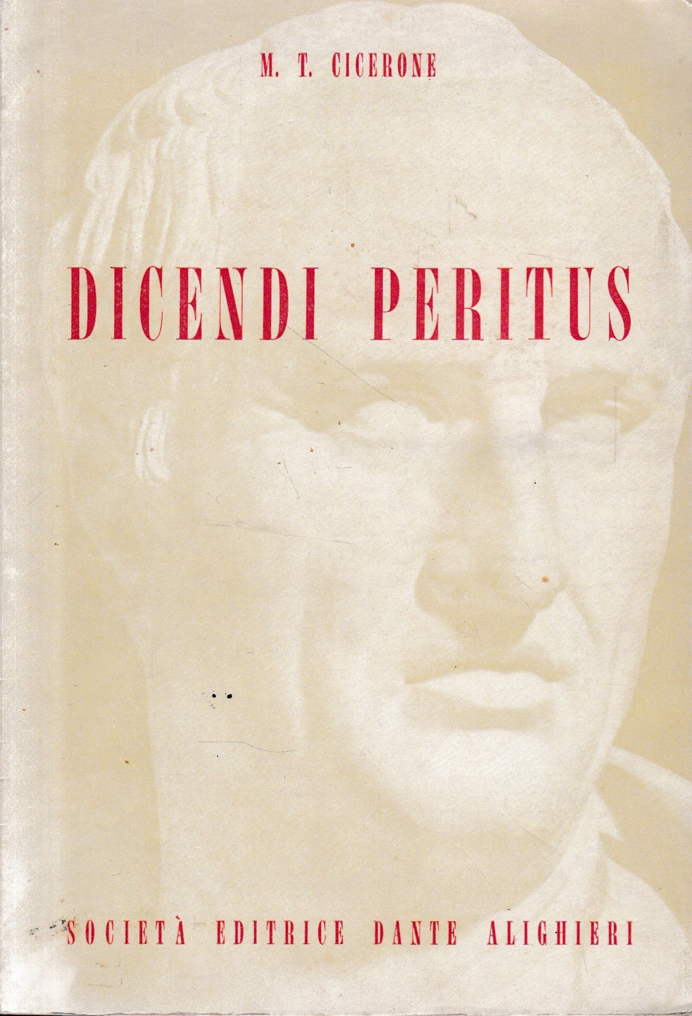 Dicendi peritus. Antologia ciceroniana - copertina