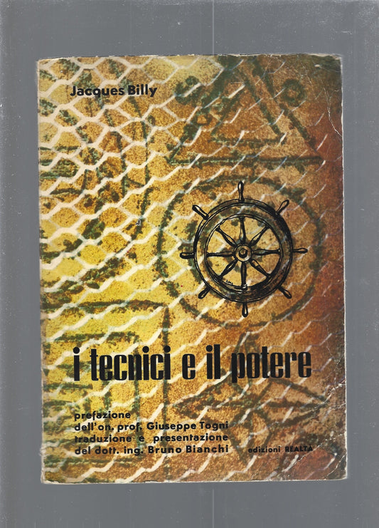 I tecnici e il potere - copertina