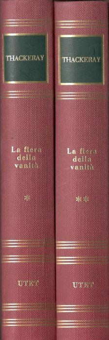 La fiera della vanità, volume primo e volume secondo - copertina