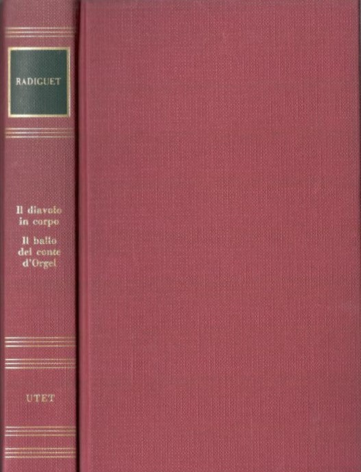 Il diavolo in corpo, il ballo del Conte D'Orgel - copertina