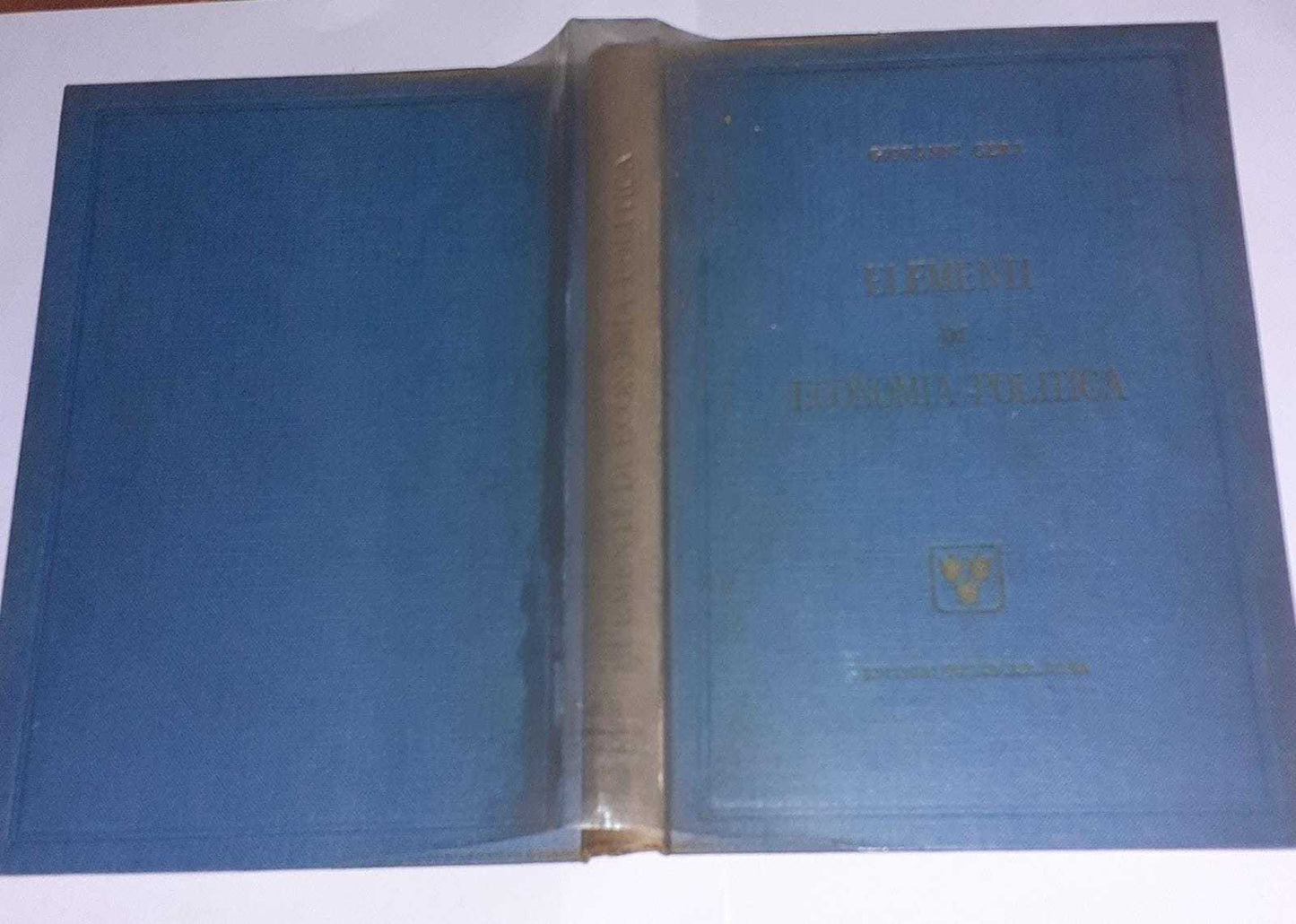 Elementi di economia politica - copertina