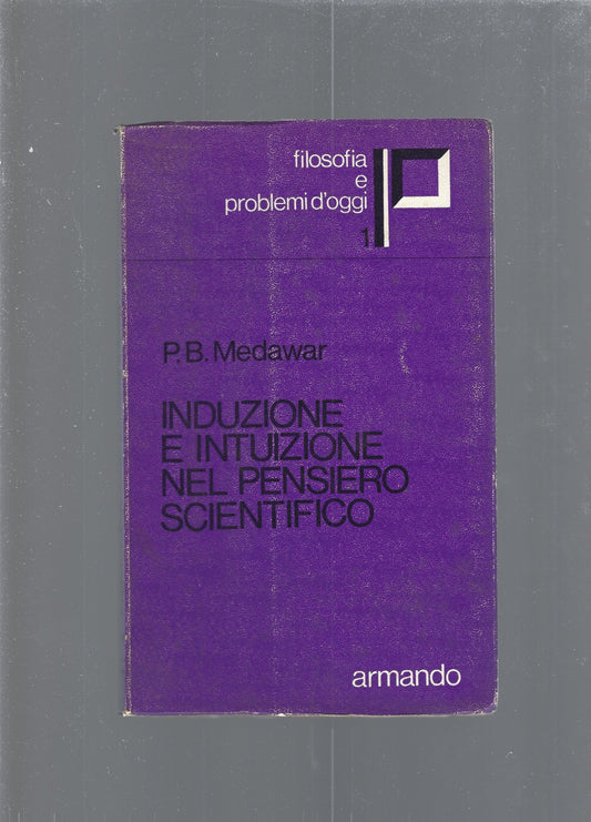 Induzione e intuizione nel pensiero scientifico - copertina