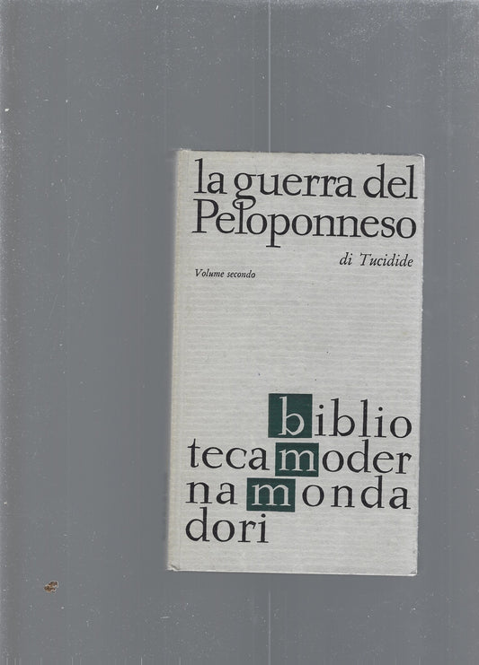 La guerra del Peloponneso vol II - copertina
