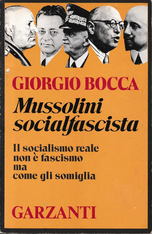 Mussolini socialfascista - copertina