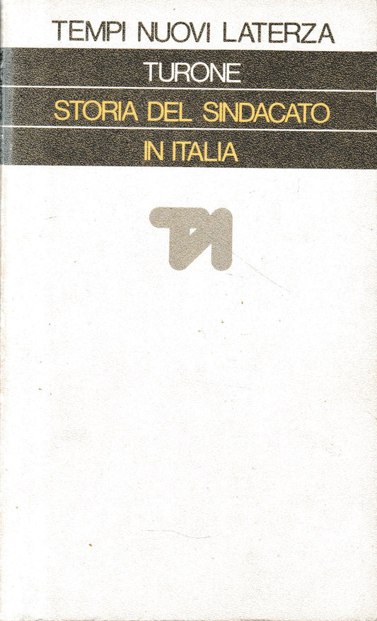 Storia del sindacato in Italia - copertina