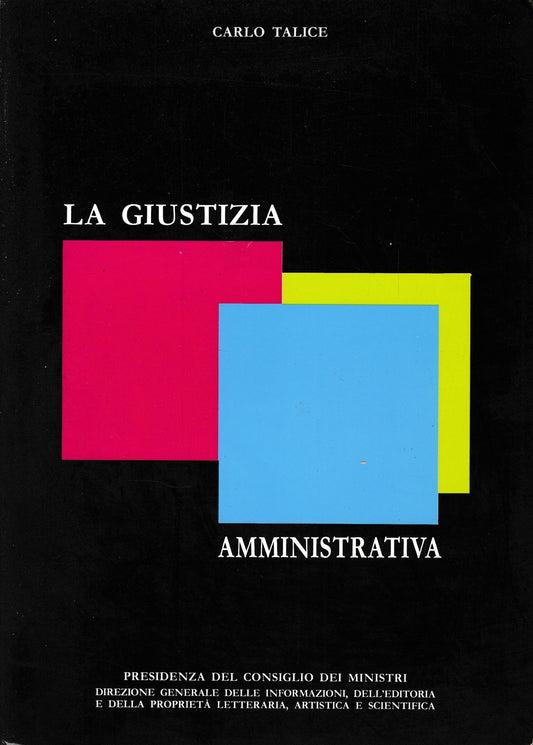 La giustizia amministrativa - copertina