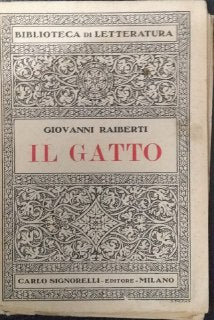 Il gatto - copertina