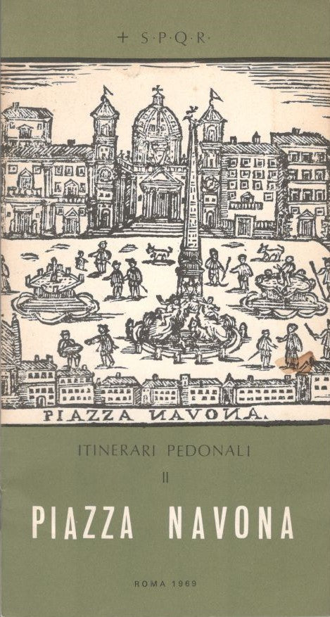 Itinerari pedonali II Piazza Navona - copertina