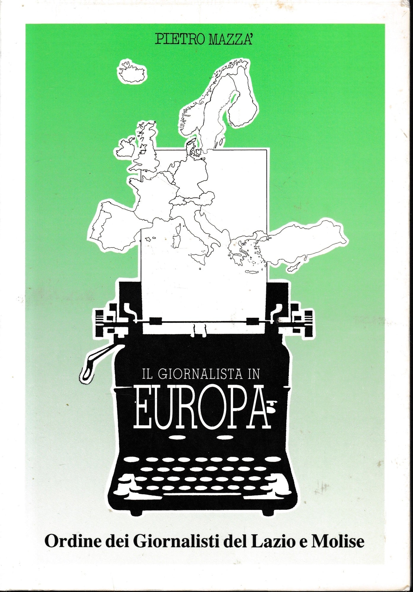 Il giornalista in Europa - copertina