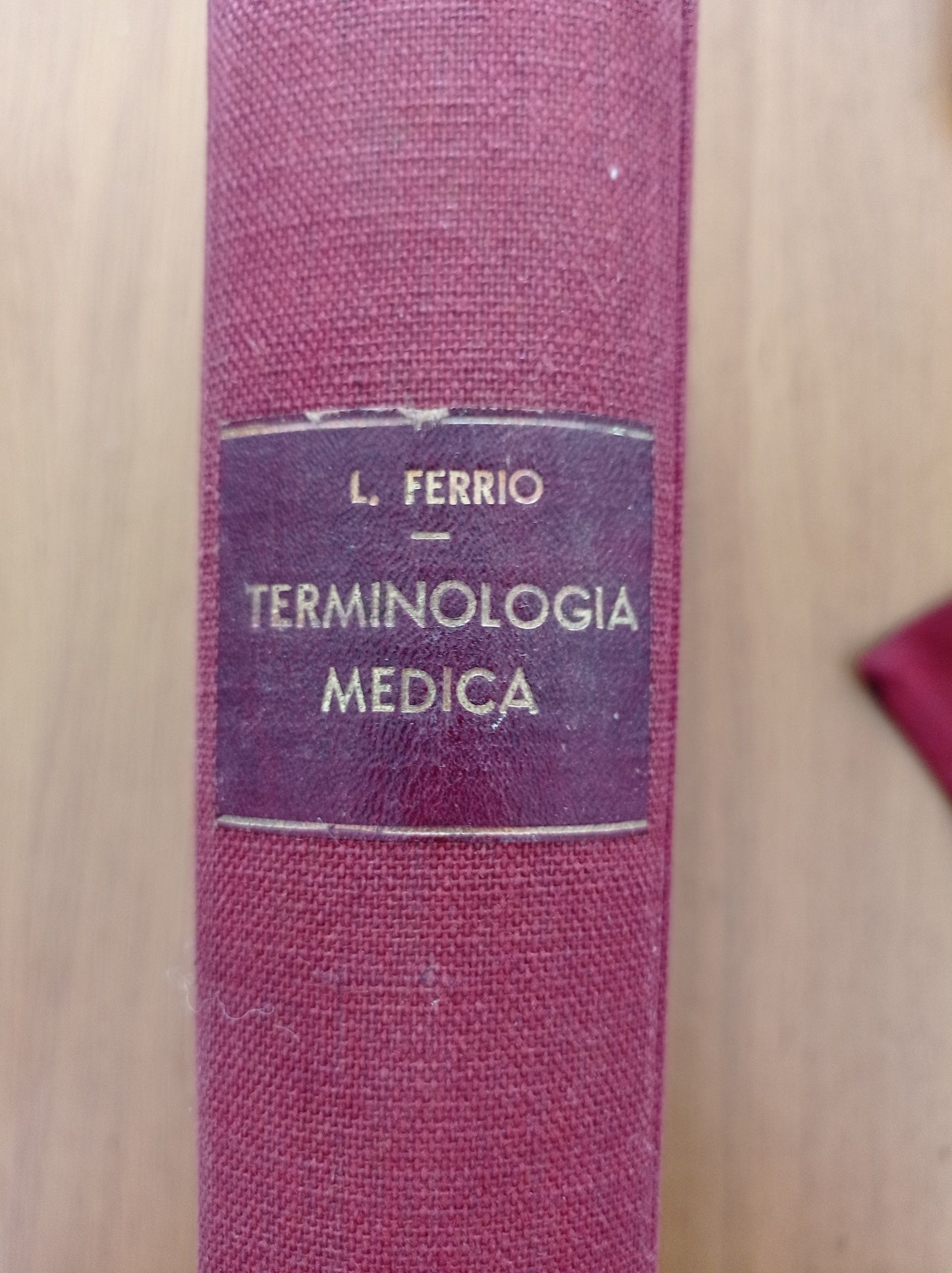 Terminologia medica - copertina