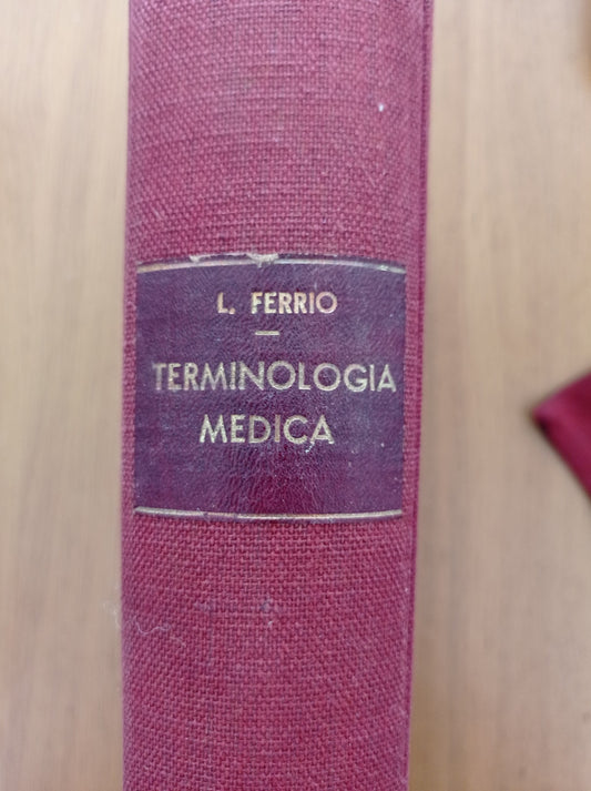 Terminologia medica - copertina