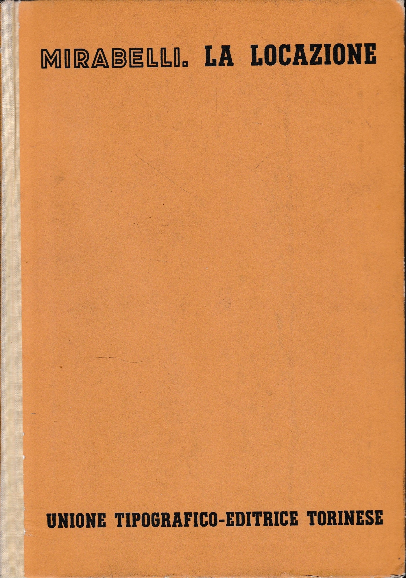 La locazione, vol. 7, tomo 4 - copertina