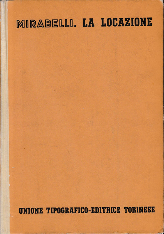 La locazione, vol. 7, tomo 4 - copertina