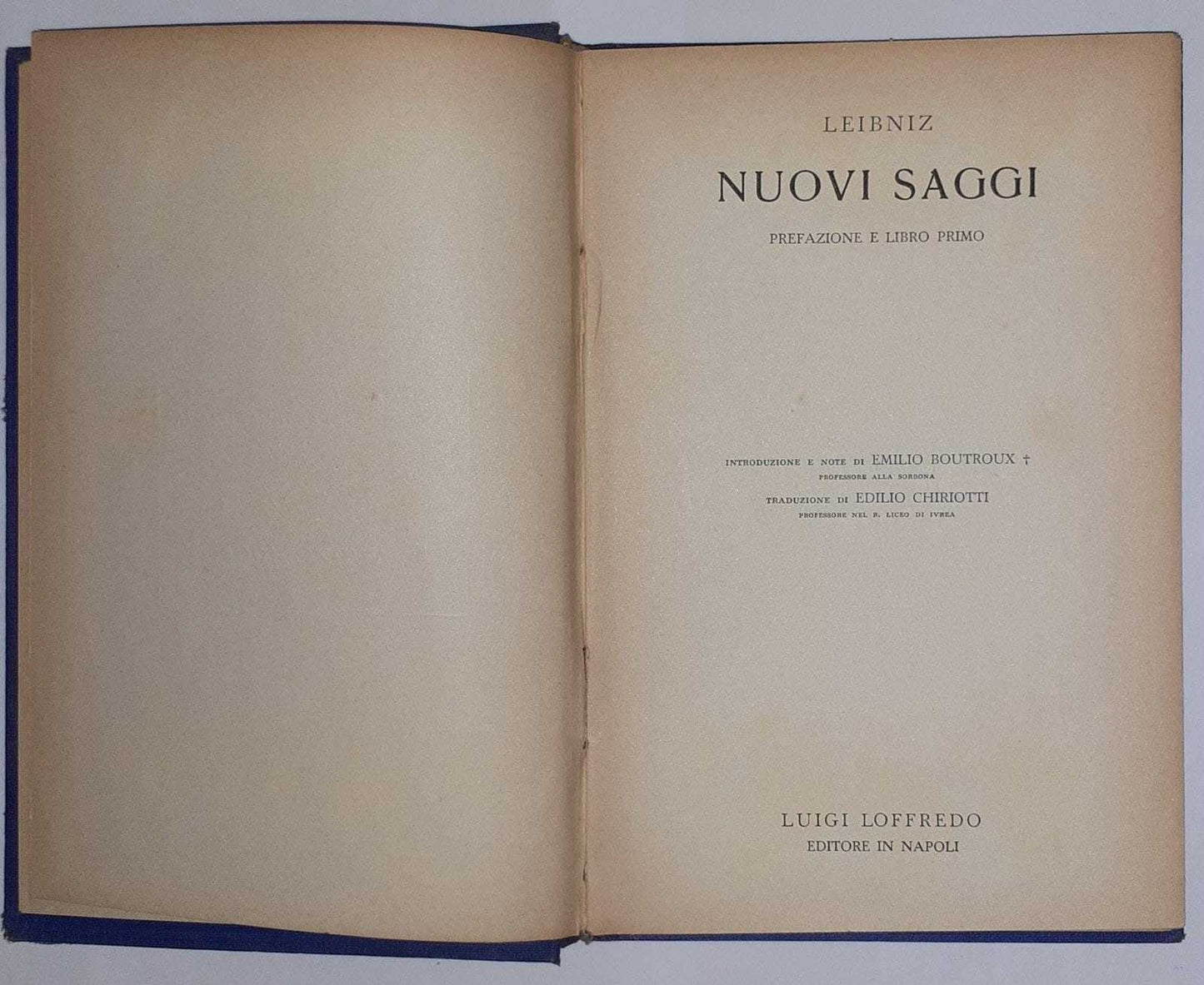 Nuovi saggi. Prefazione e libro primo - copertina
