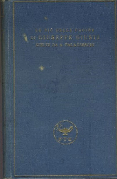 Le più belle pagine di Giuseppe Giusti - copertina