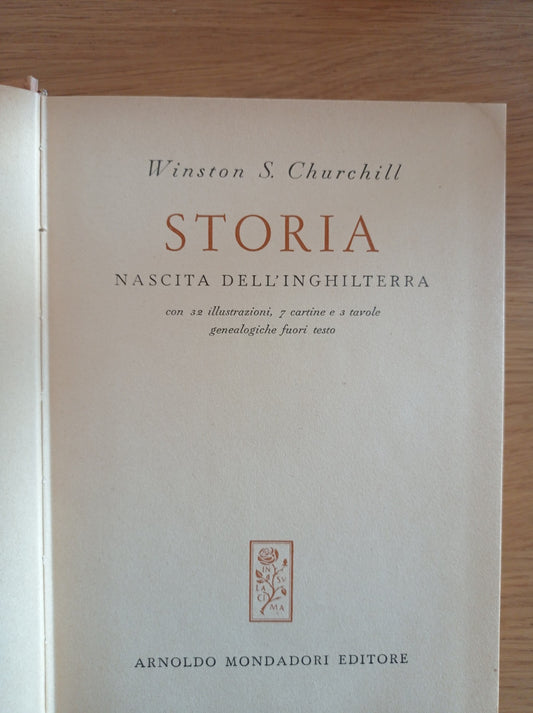 STORIA nascita dell'Inghilterra - copertina