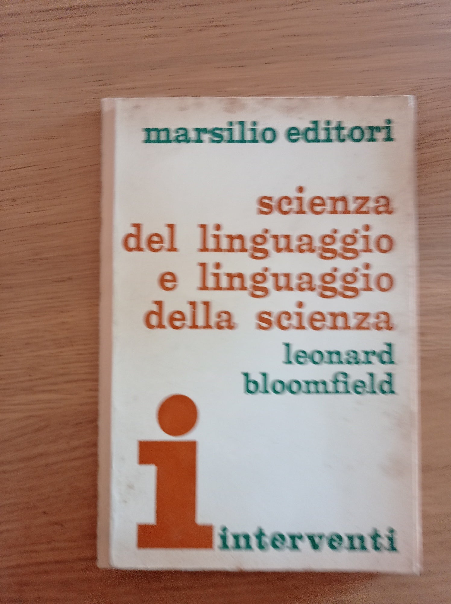 Scienza del linguaggio e linguaggio della scienza - copertina