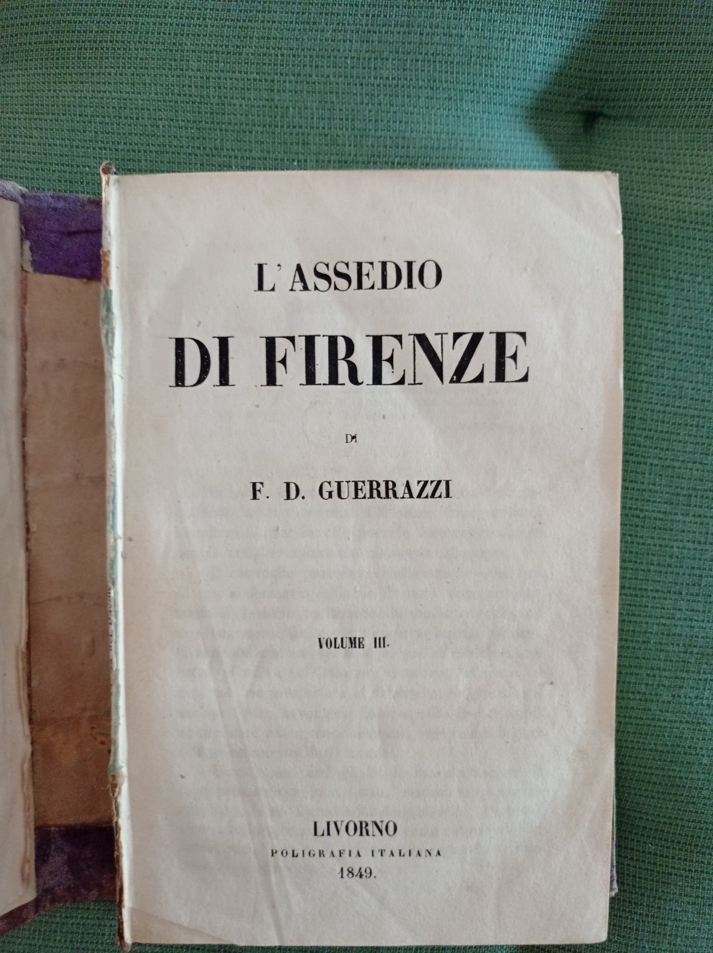 L'assedio di Firenze - copertina