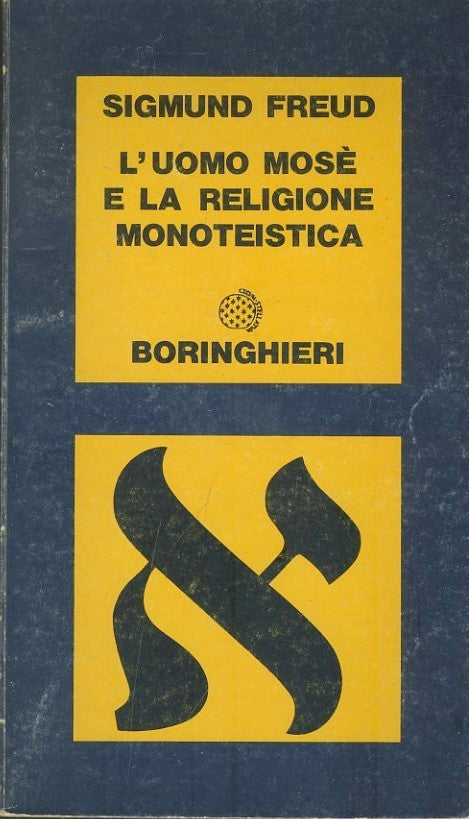L'uomo Mosè e la religione monoteistica - copertina