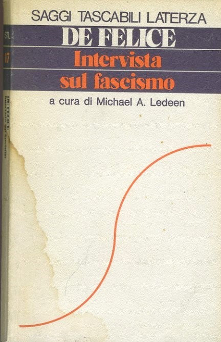 Intervista sul fascismo - copertina