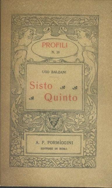 Sisto QuintoFor - copertina