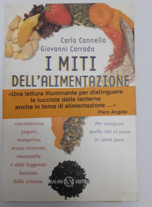 I miti dell'alimentazione - copertina