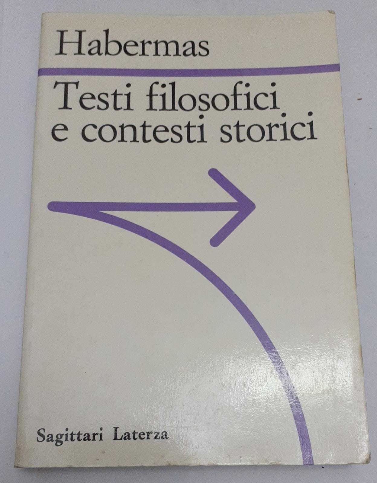 Testi filosofici e contesti storici - copertina