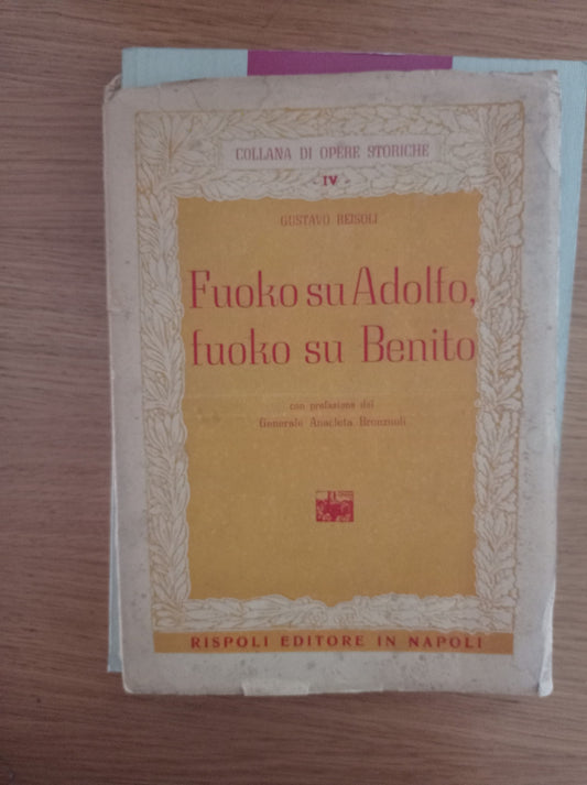 Fuoko su Adolfo, fuoko su Benito - copertina