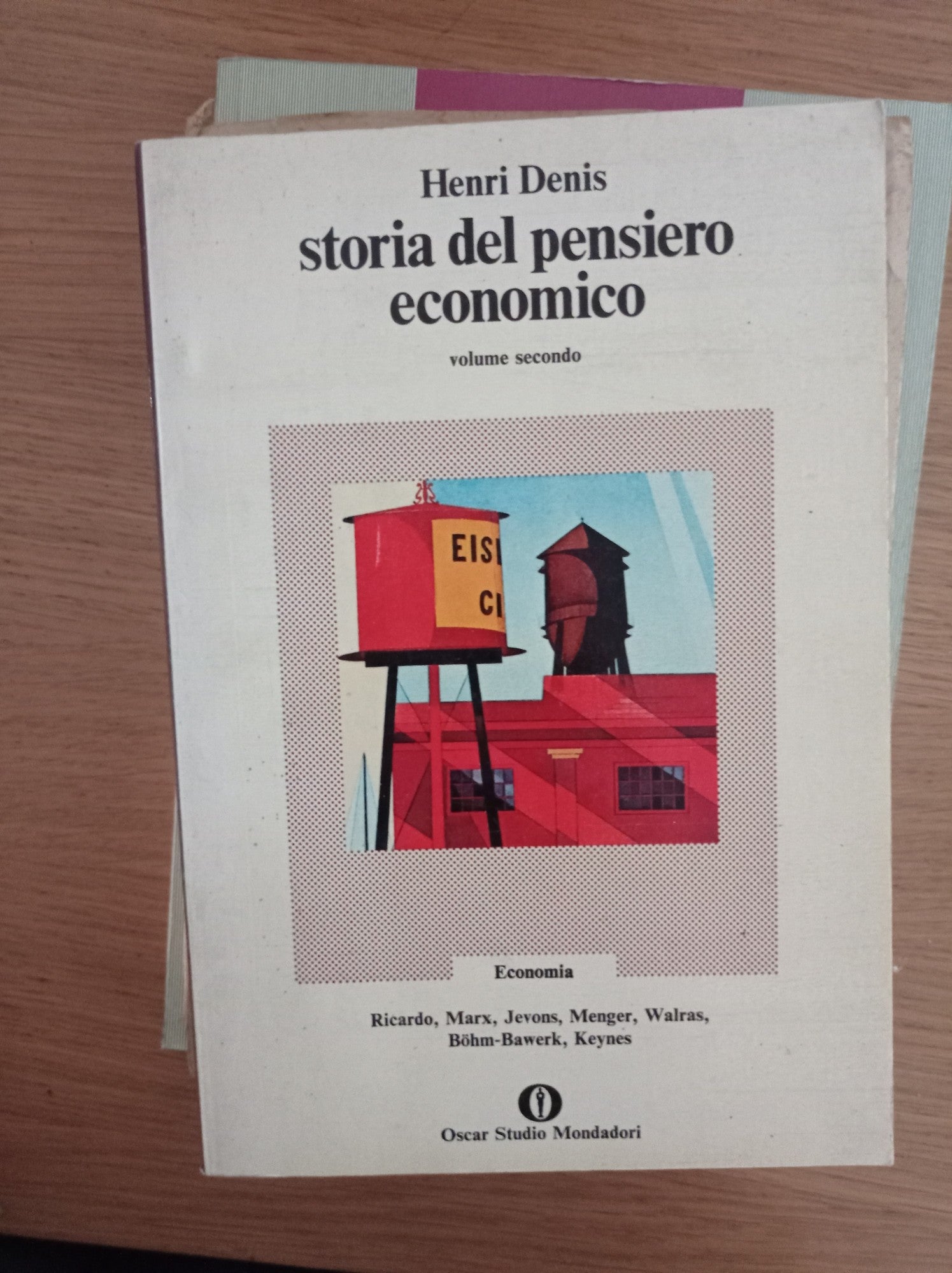 Storia del pensiero economico - copertina