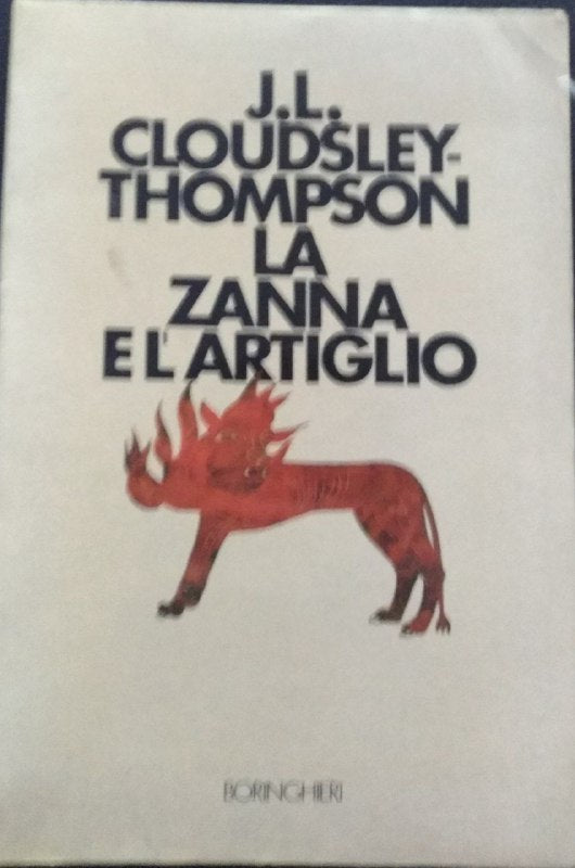 La zanna e l'artiglio - copertina