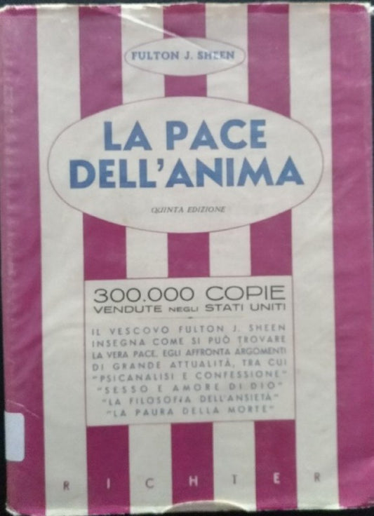 La pace dell'anima - copertina